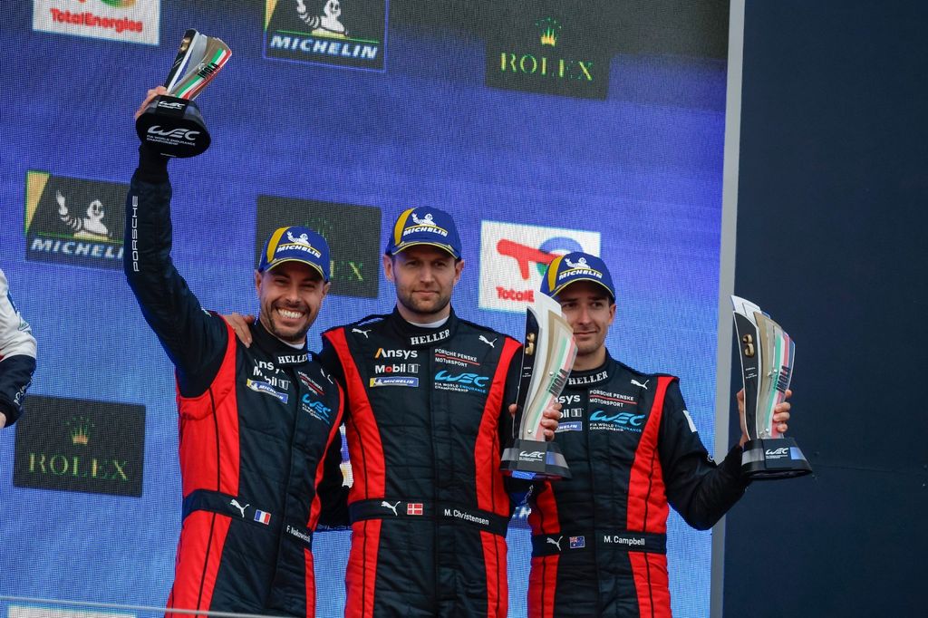 Michael Christensen kører igen podieplacering hjem ved anden afdeling af VM for sportsvogn
(Foto: Porsche)